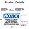 Signmission Please Clean Up After Yourself And Do Not, 18 in W x Rectangle, Plastic OS-2PACK-NS-P-1218-L-17349 - alternate 3